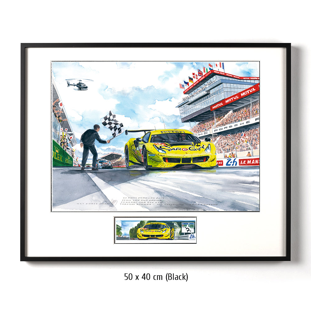 #1073 Voiture Guy Ferrari 488 GTE Evo, 2019