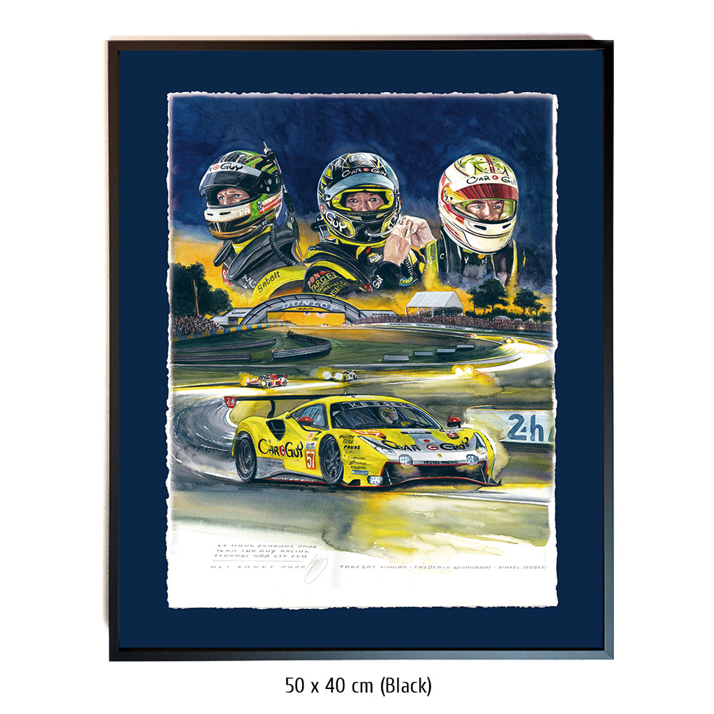 #1081 Voiture Guy Ferrari 488 GTE Evo, 2022