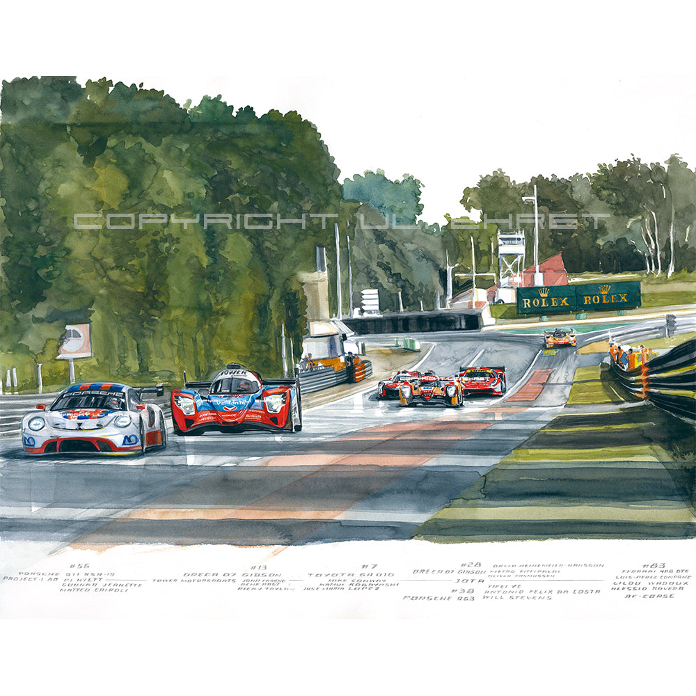 #1114 'Mulsanne Corner', 24H du Mans 2023
