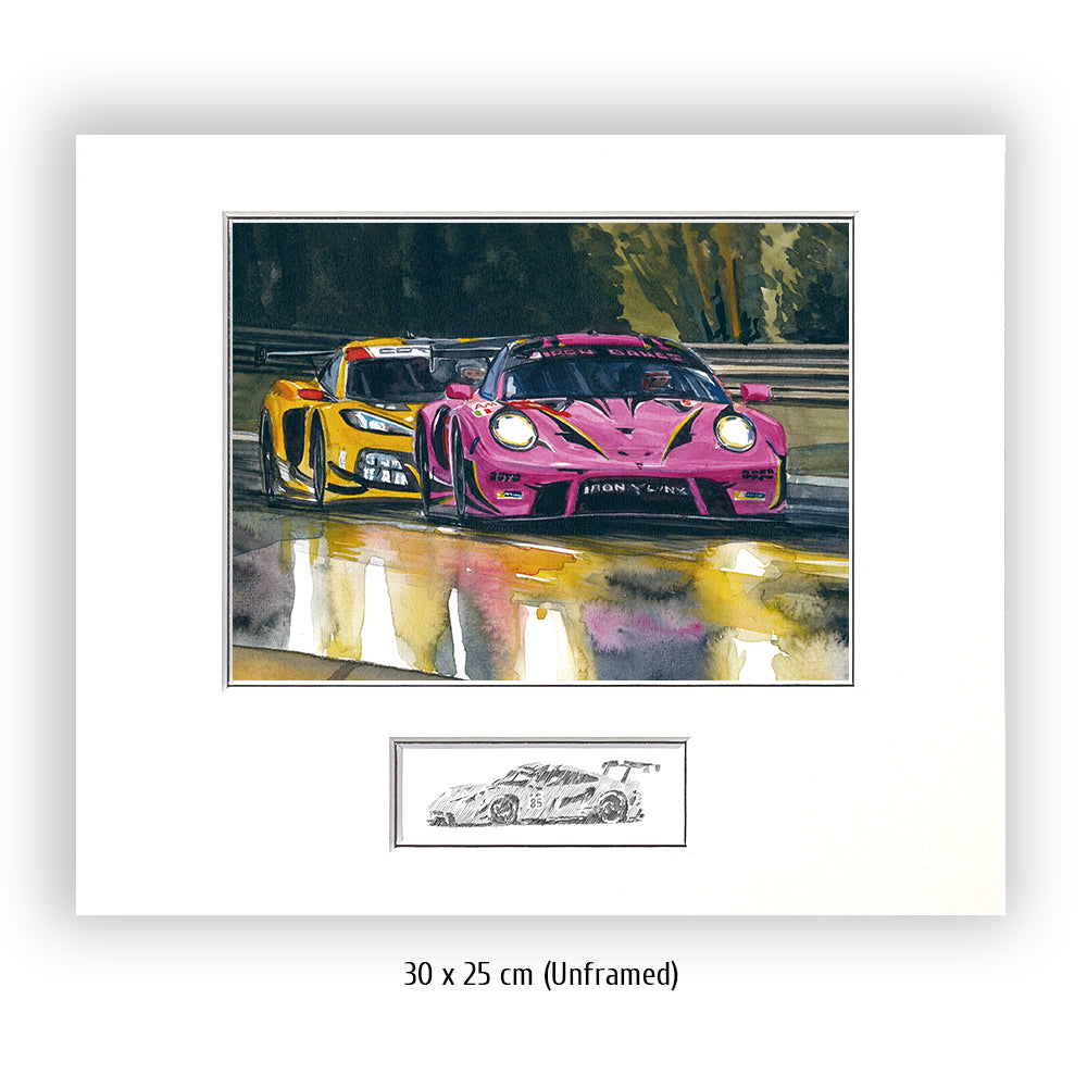 #1115A La Porsche 911 RSR d'Iron Dame