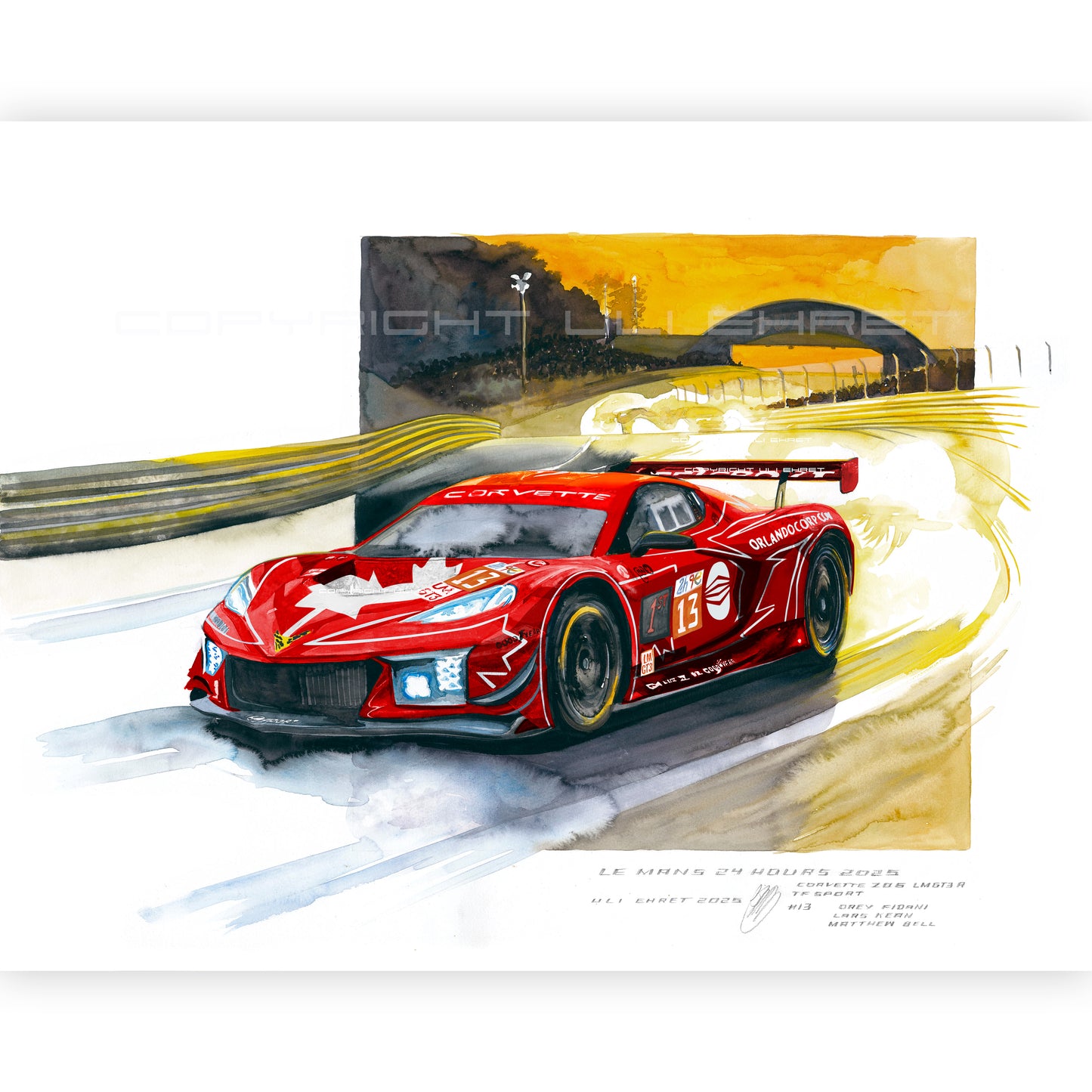#1313 'Chevrolet Corvette Z06 GT3.R #13'