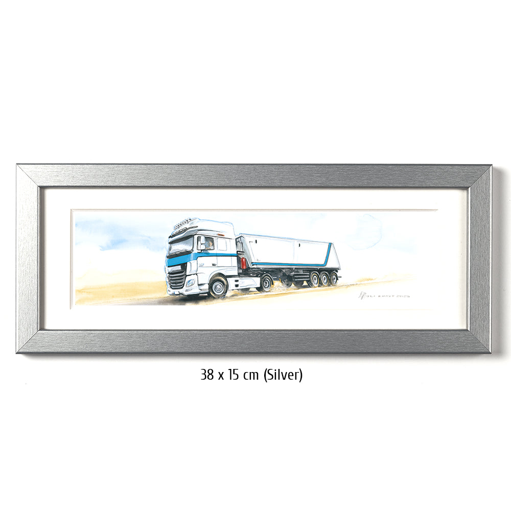#1352 « Camion benne DAF »