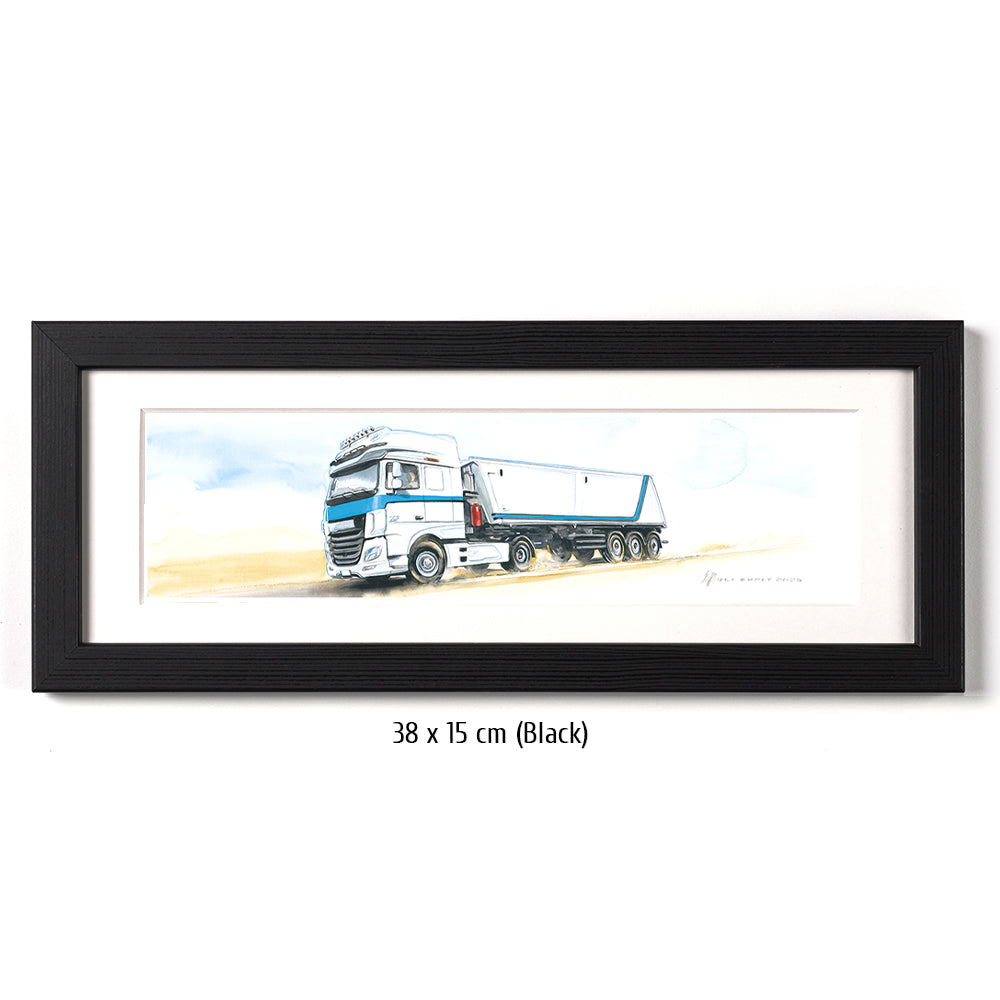 #1352 « Camion benne DAF »