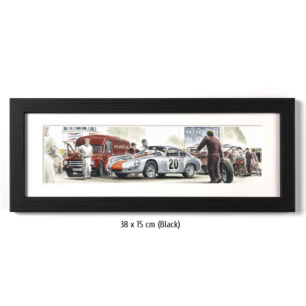 #0426XS 'La veille de la course', Porsche 356 Abarth GTL
