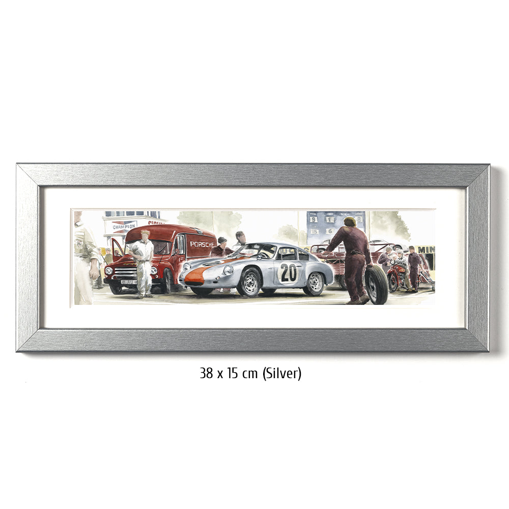 #0426XS 'La veille de la course', Porsche 356 Abarth GTL