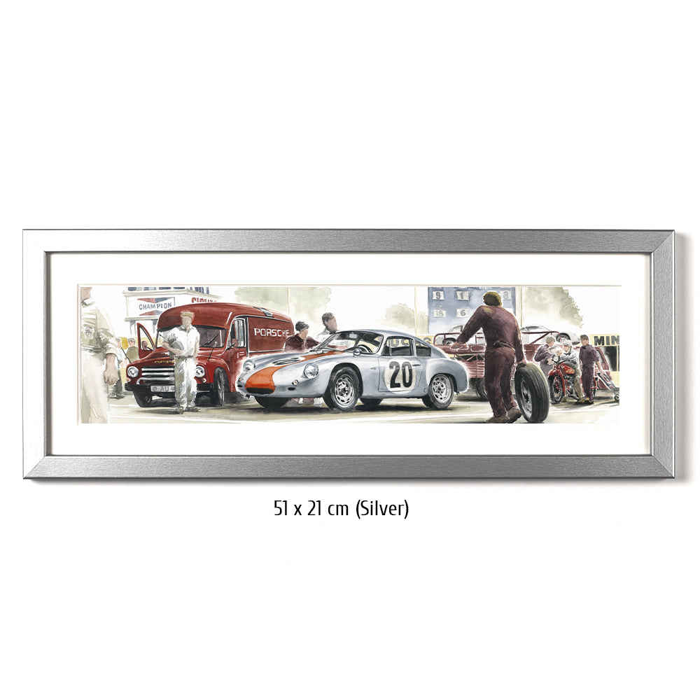 #0426XS 'La veille de la course', Porsche 356 Abarth GTL