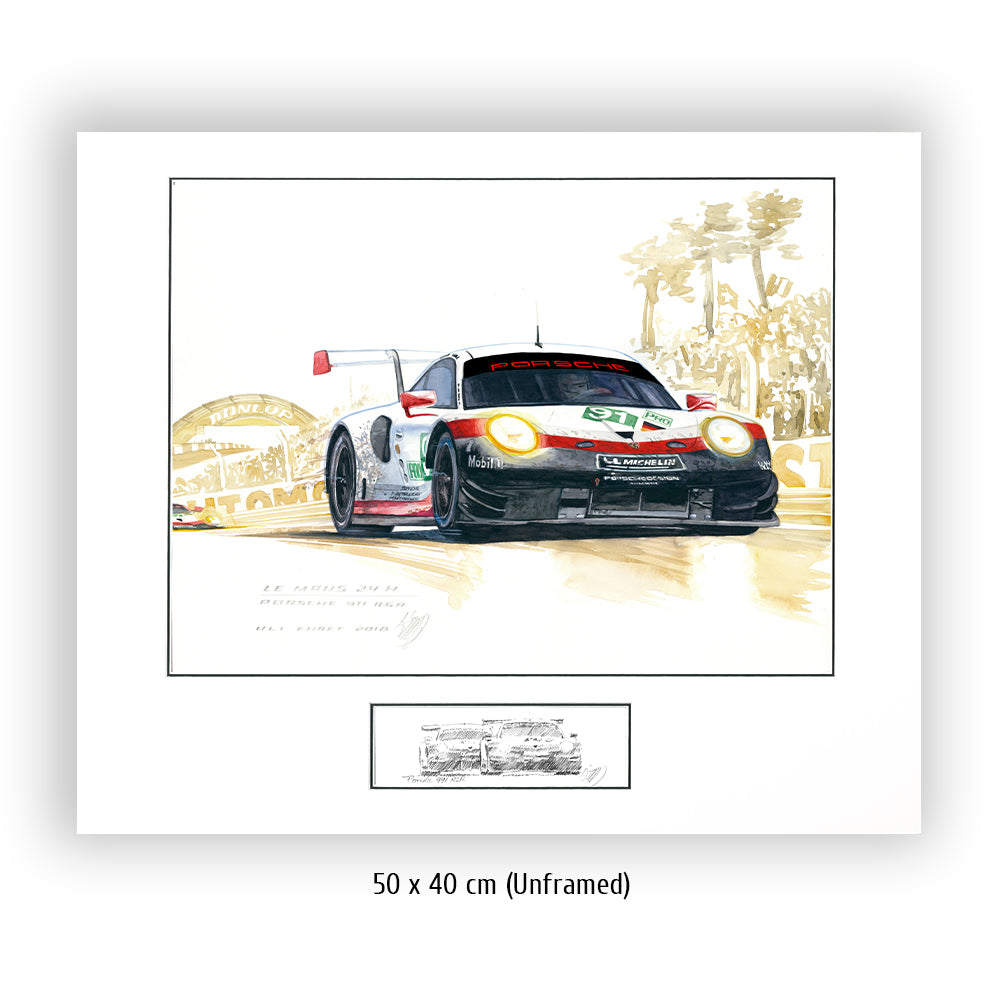 #0734 "Porsche 911 RSR #91"