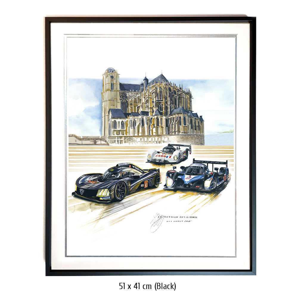 #0986 E 'Peugeot au Mans'