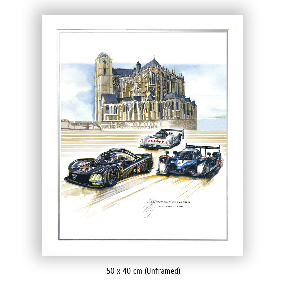 #0986 E 'Peugeot au Mans'