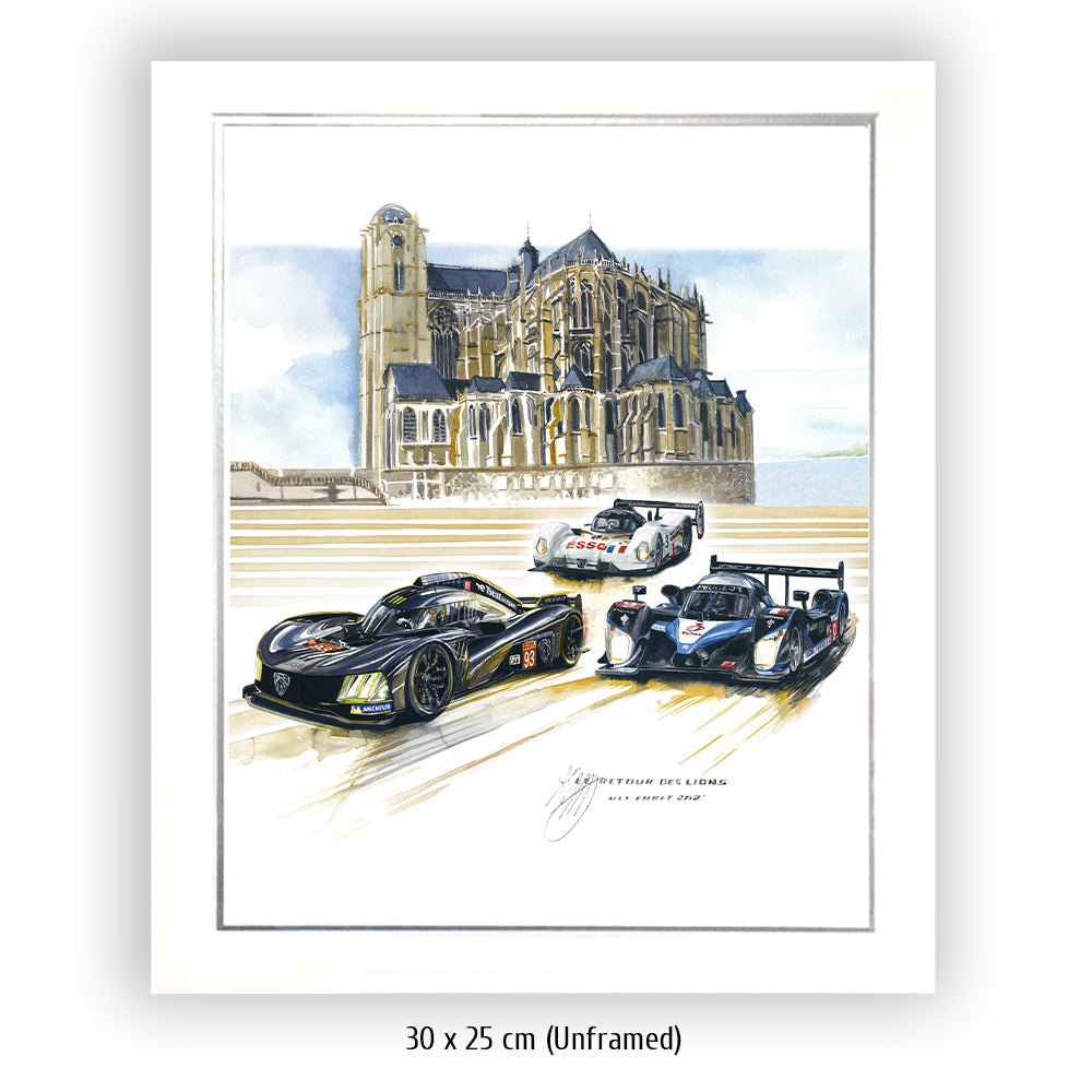 #0986 E 'Peugeot au Mans'