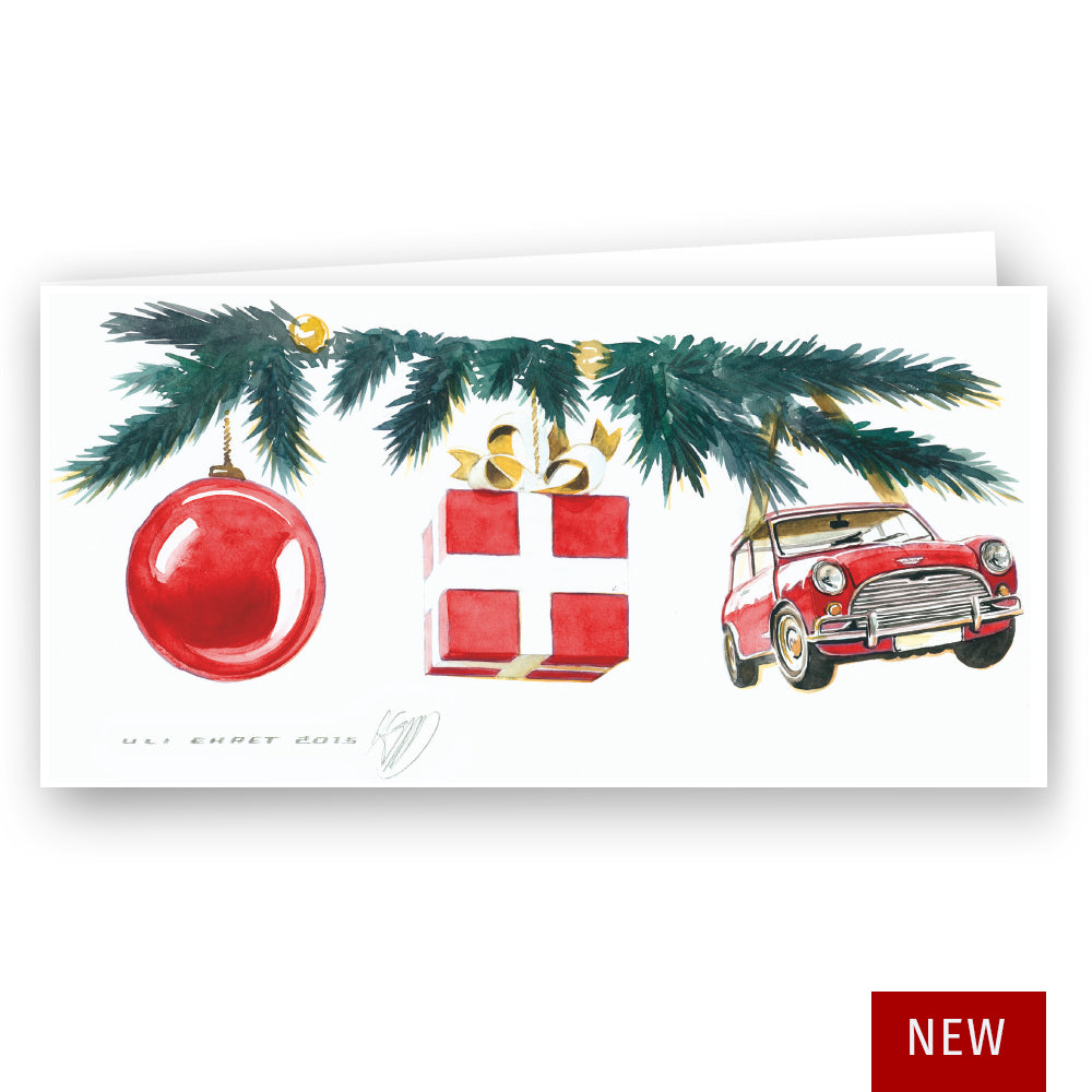 Carte #067 Boules de Noël
