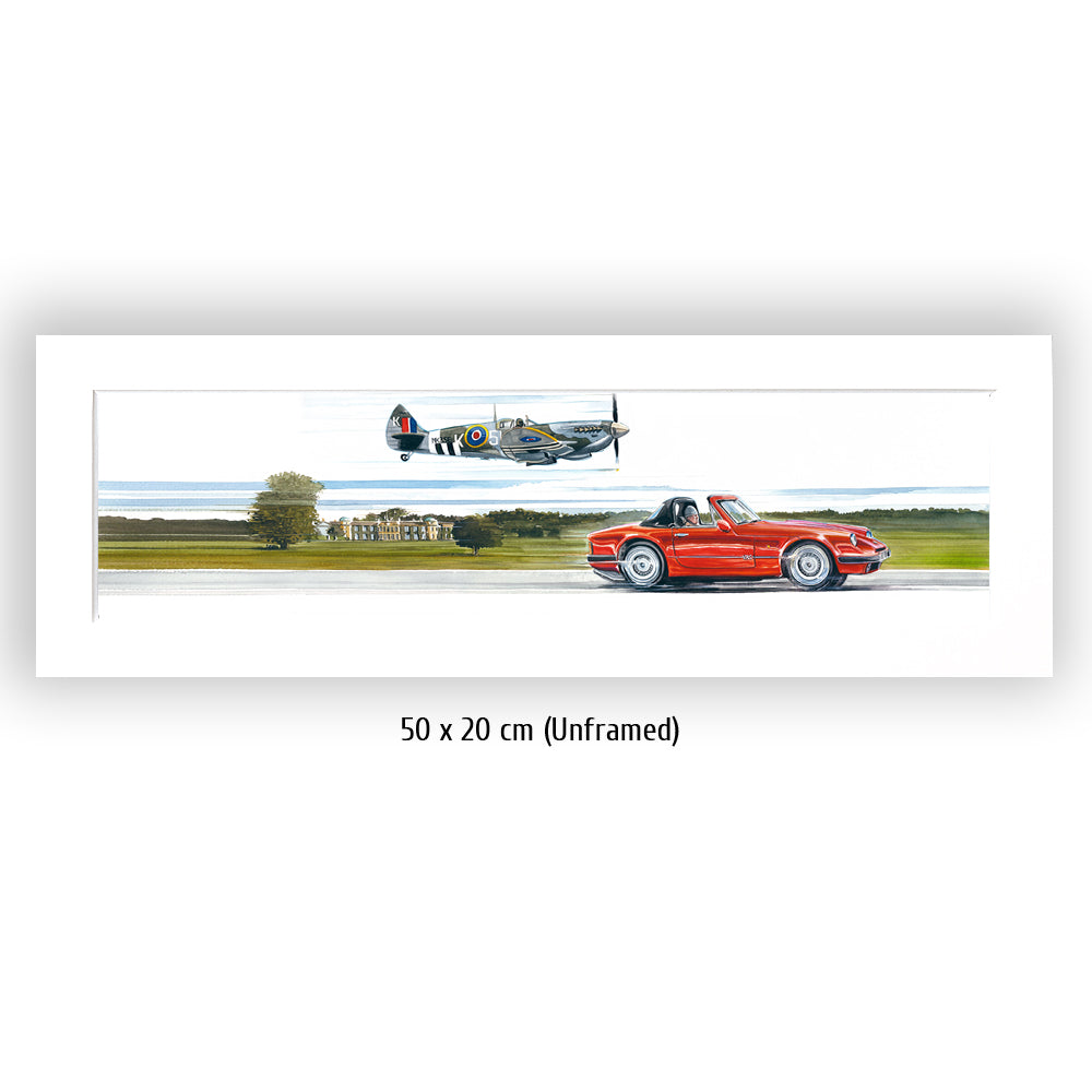 #1002 'TVR V8 S, Supermarine Spitfire'