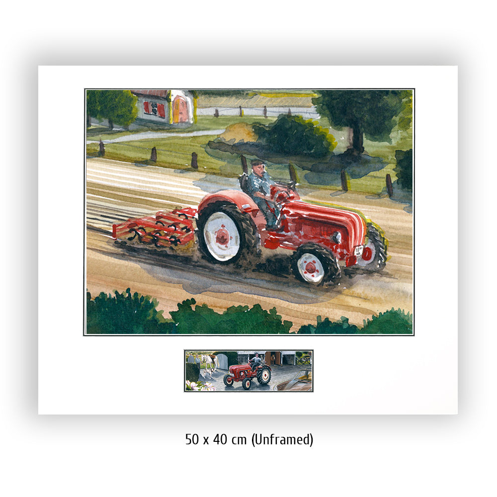 #1006D Tracteur Porsche Diesel Super 308