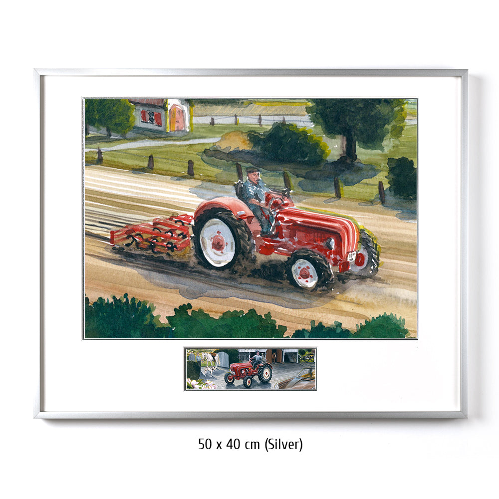 #1006D Tracteur Porsche Diesel Super 308