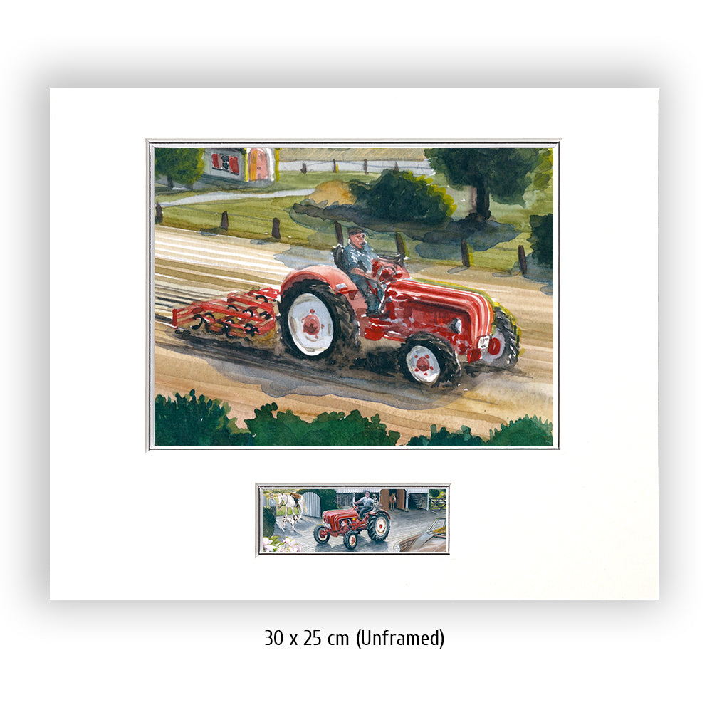 #1006D Tracteur Porsche Diesel Super 308