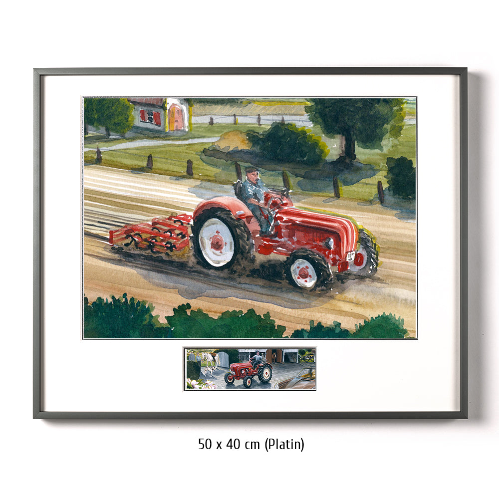 #1006D Tracteur Porsche Diesel Super 308