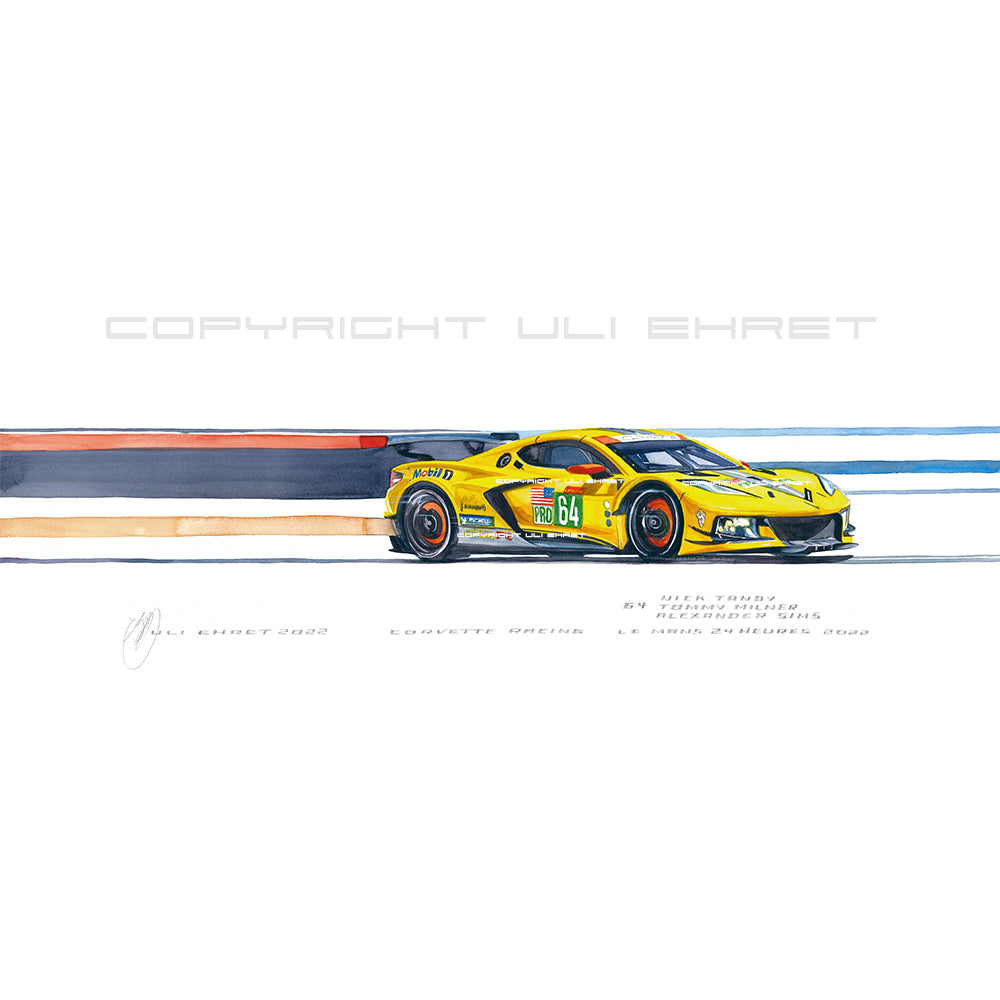 #1047B Corvette Racing C8R #64