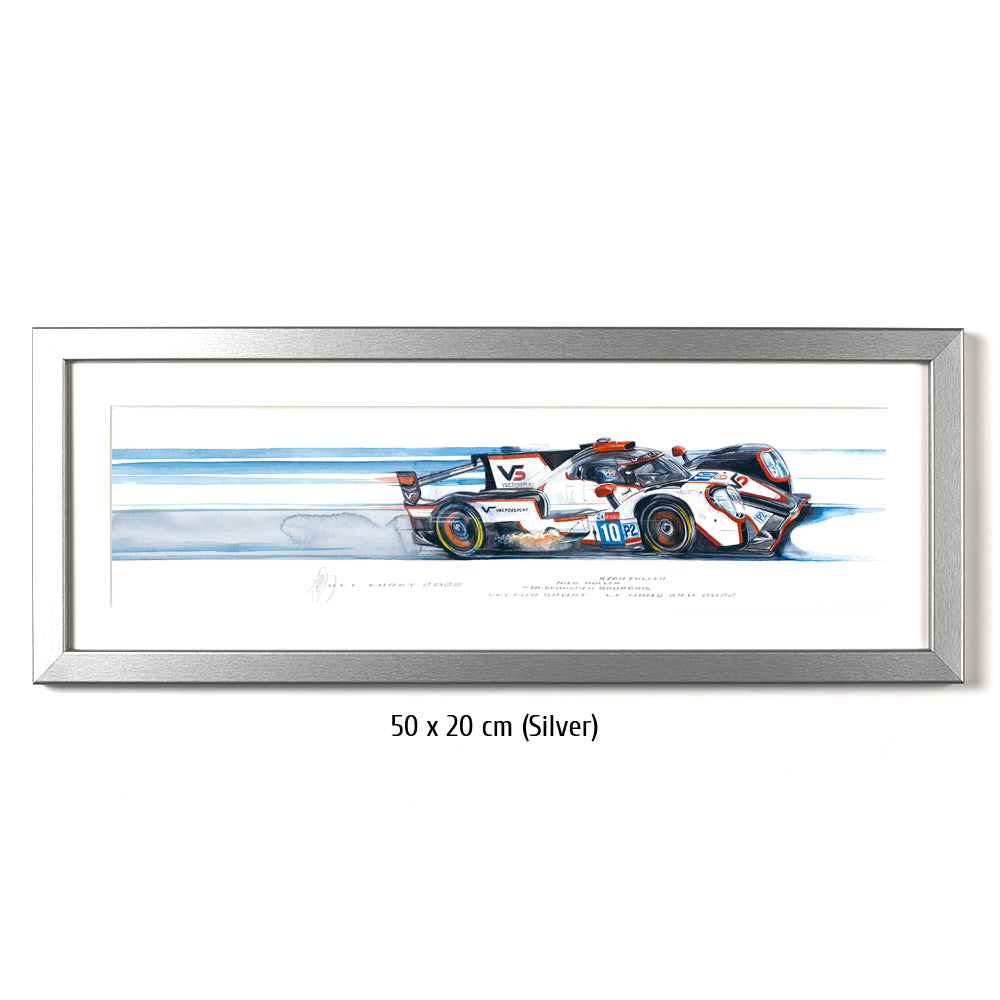 #1049 Oreca Gibson LMP2, sports d'équipe vectoriels