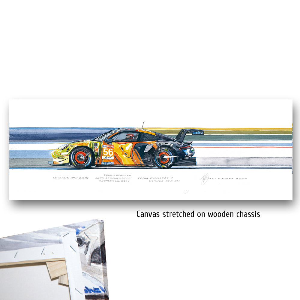 #1050 Porsche 911 RSR GTE AM, Projet d'équipe 1