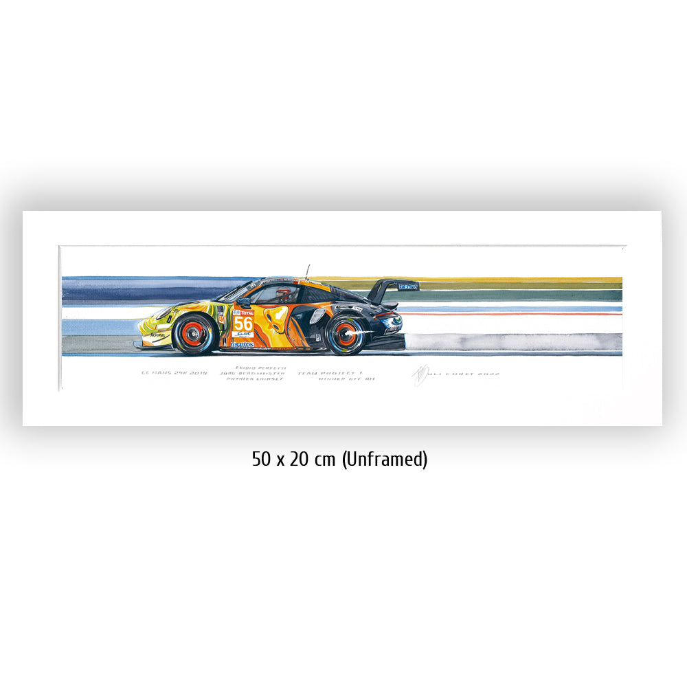 #1050 Porsche 911 RSR GTE AM, Projet d'équipe 1