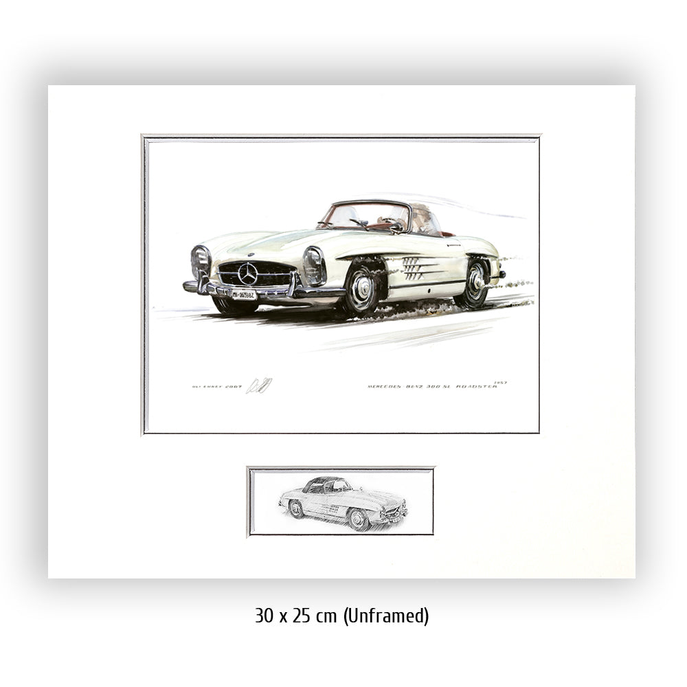 #0126 Mercedes-Benz 300SL Roadster 1957