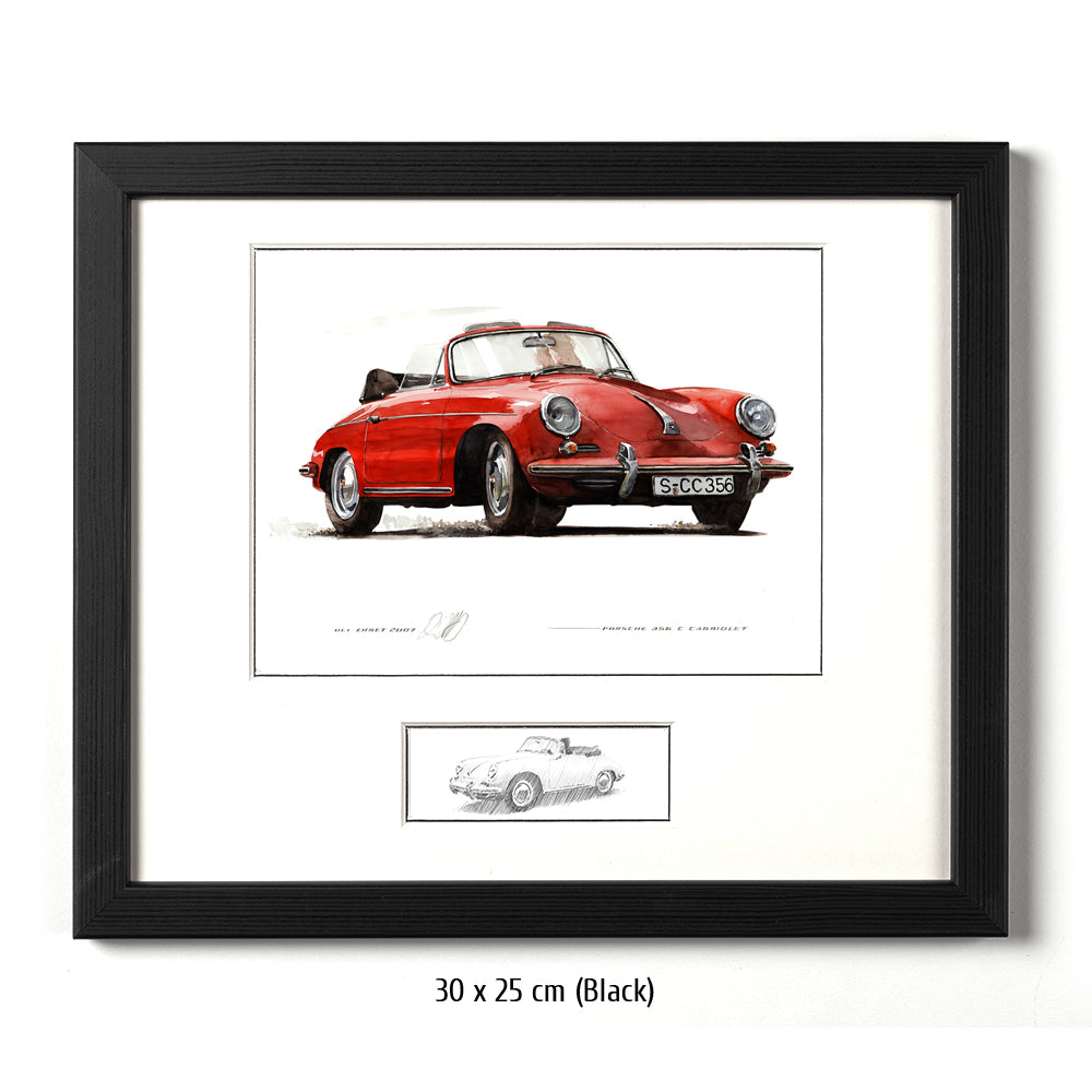 #0139 Porsche 356C Cabriolet