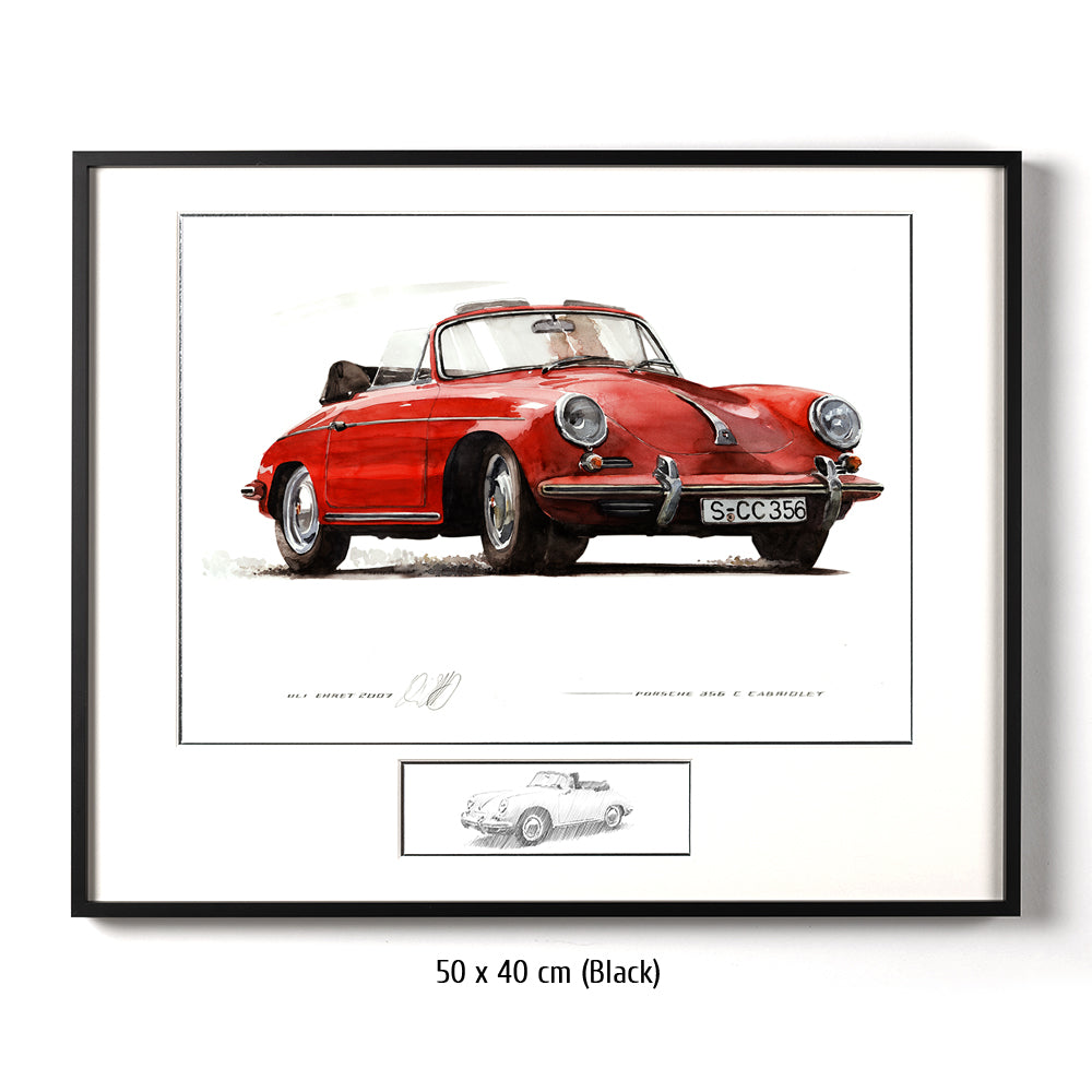 #0139 Porsche 356C Cabriolet