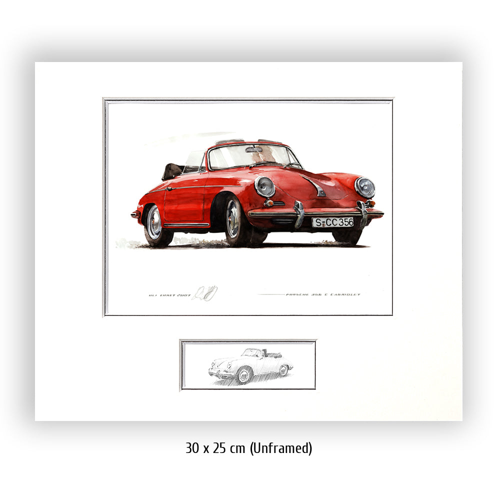 #0139 Porsche 356C Cabriolet