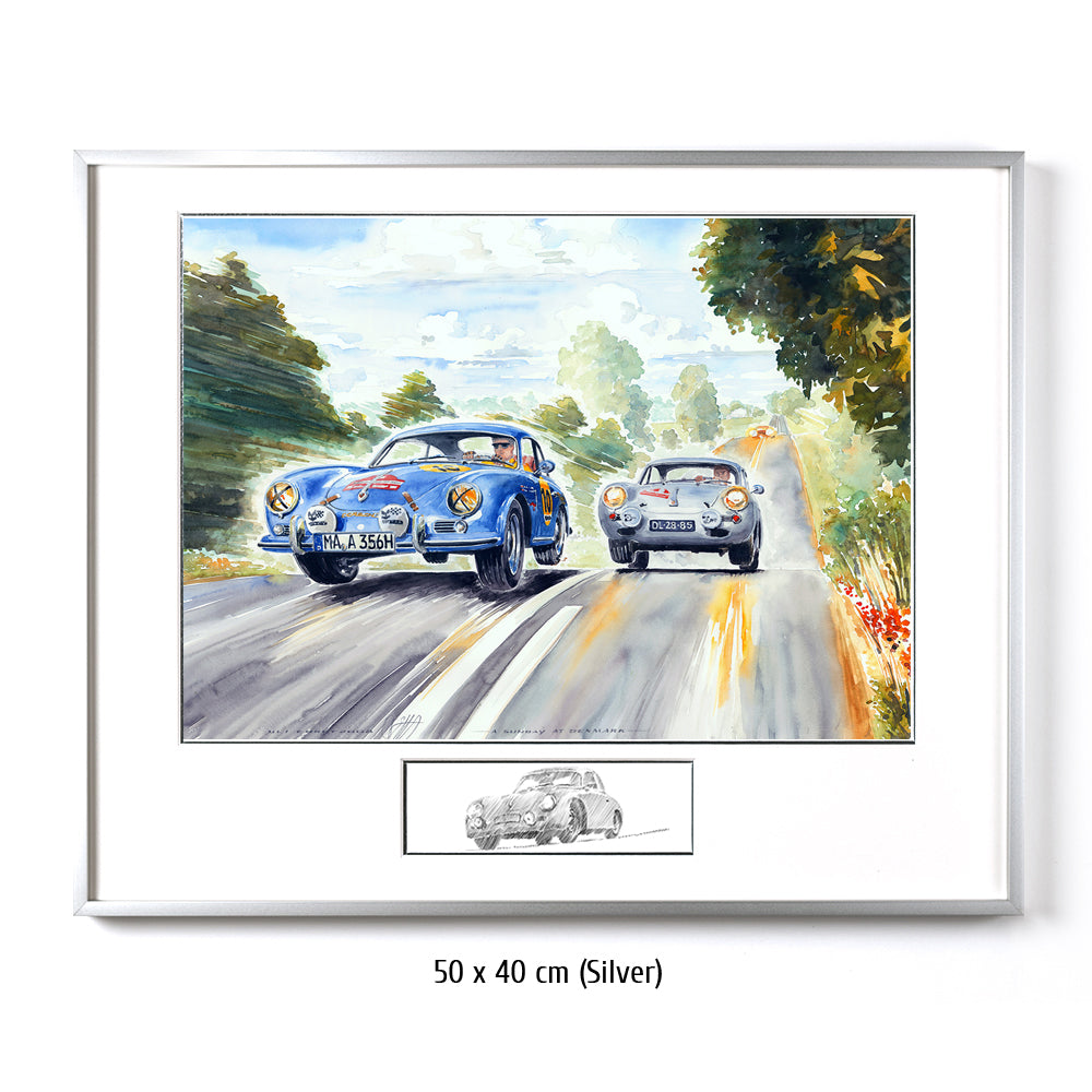 #0187 Porsche 356A, 'Un dimanche au Danemark'