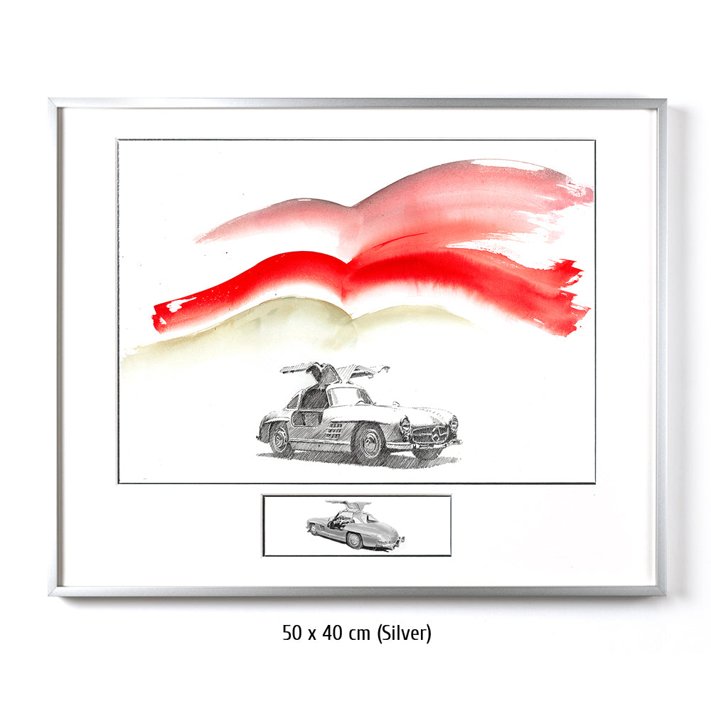 #0018Mercedes Benz 300SL
