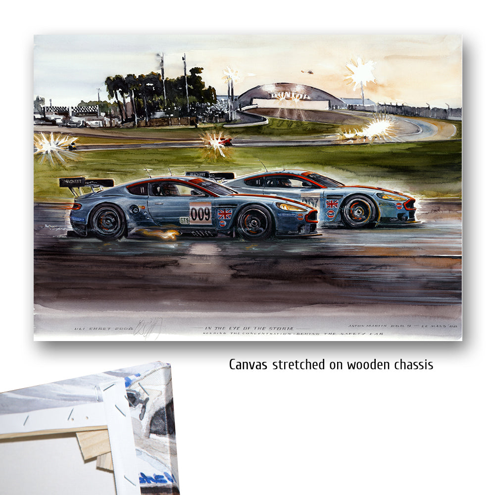 #0190 Aston Martin DBR9, "Dans l'oeil du cyclone"