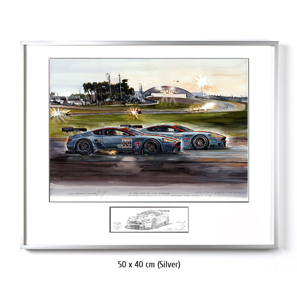 #0190 Aston Martin DBR9, "Dans l'oeil du cyclone"