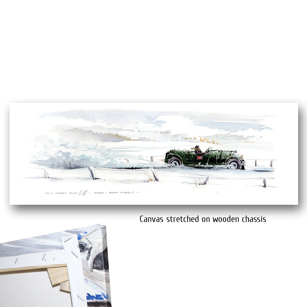 #0197 Bentley Blower, 'Neige quelle neige?'