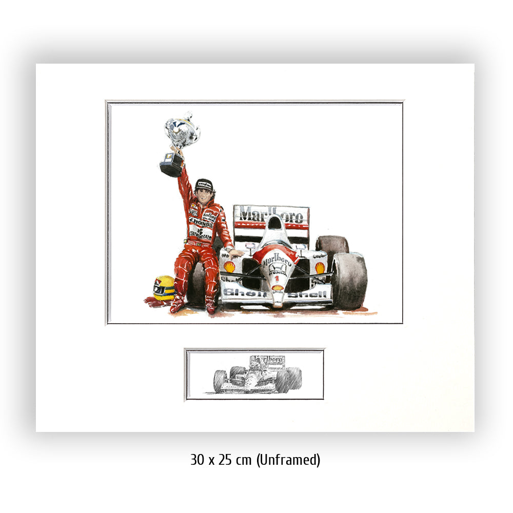 #0211 Ayrton Senna, 'Paixao Imbatativel'