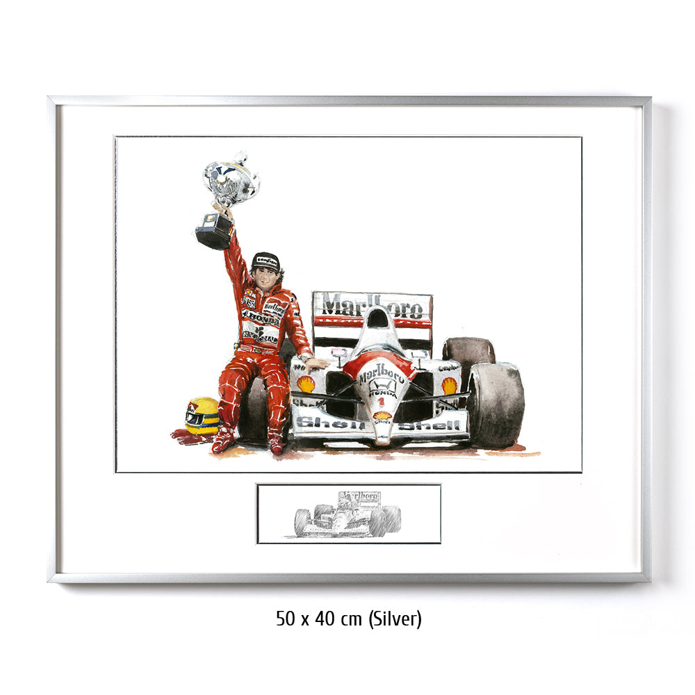 #0211 Ayrton Senna, 'Paixao Imbatativel'