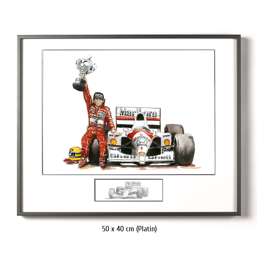#0211 Ayrton Senna, 'Paixao Imbatativel'