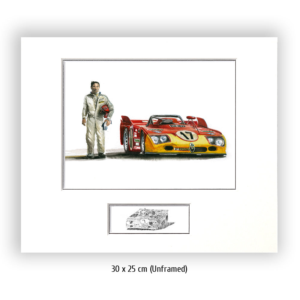 #0216B "Vic Elford, Alfa Romeo BT 33"
