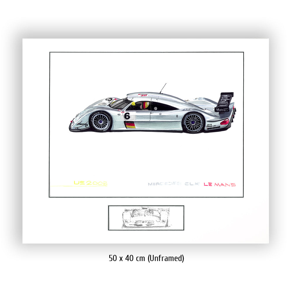 #0025 "Mercedes CLK GTLM"