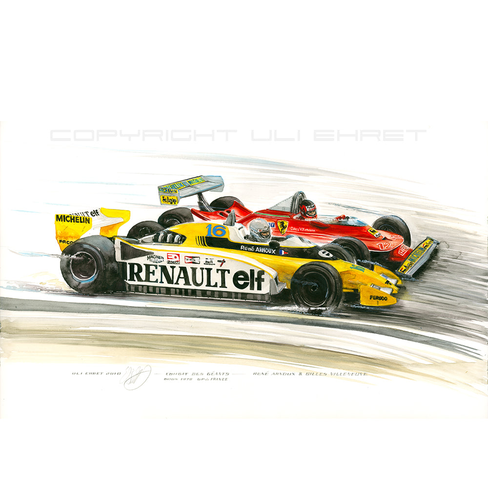 #0268 René Arnoux et Gilles Villeneuve