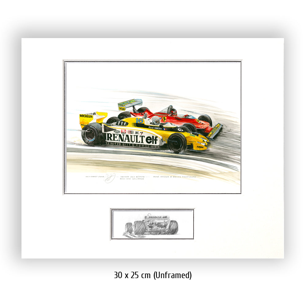 #0268 René Arnoux et Gilles Villeneuve