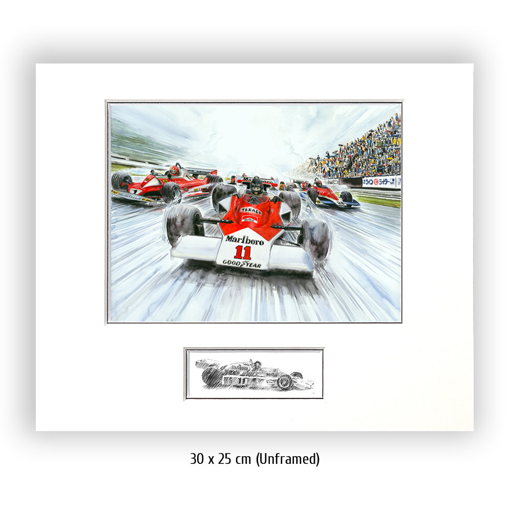 #0282 Chasse - Lauda 'Confrontation à Fuji 1976'