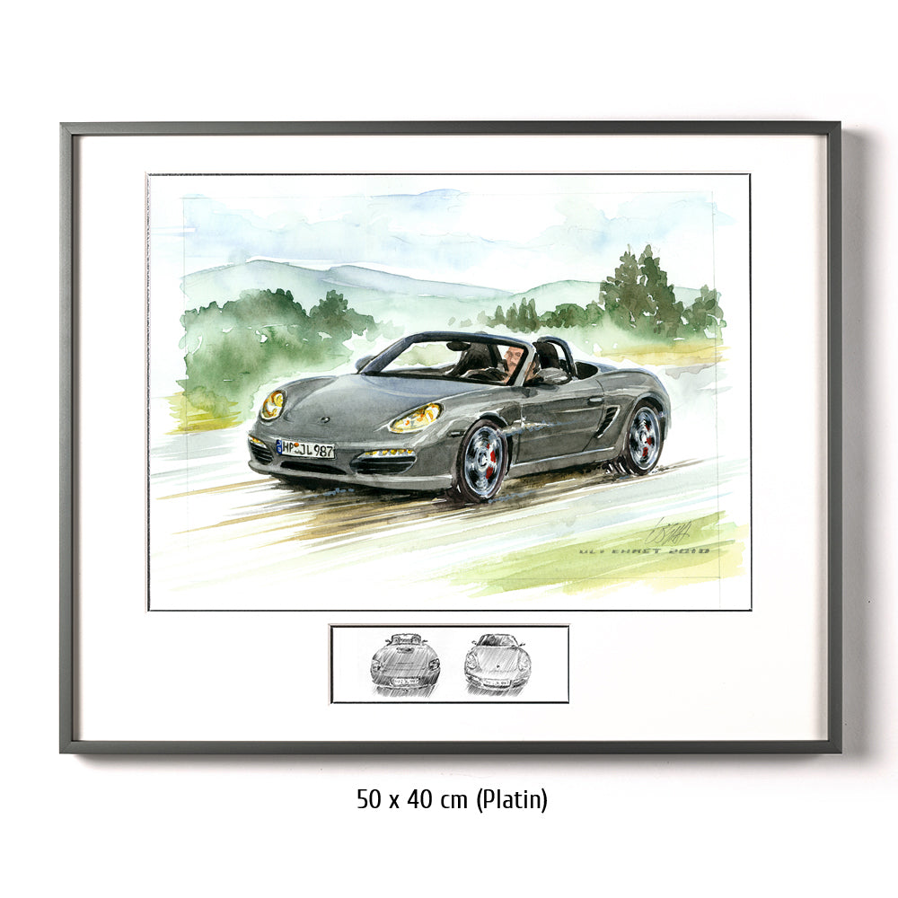 #0308 Porsche Boxster dans l'Odenwald