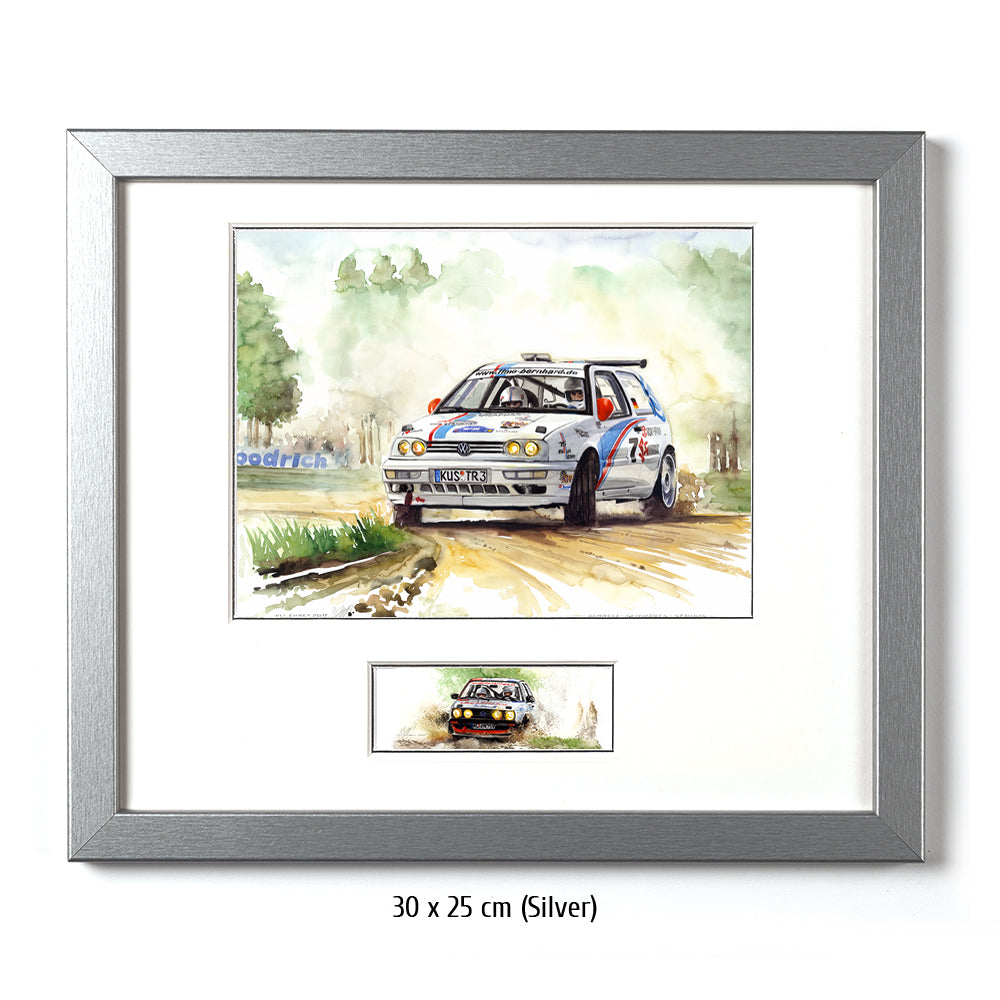#0319 VW Golf Rallye 'Fast - Sideways - Dusty'