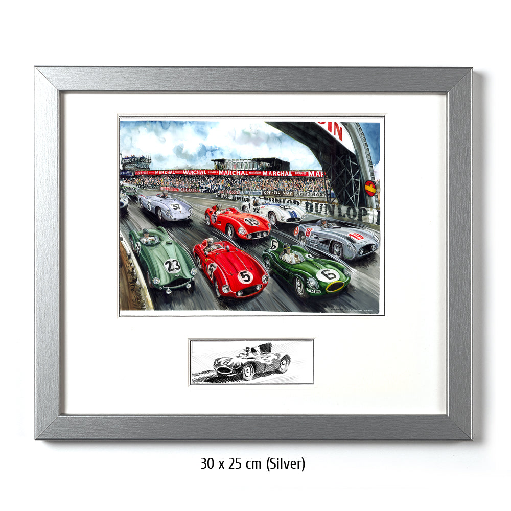 #0032 24H du Mans 1955
