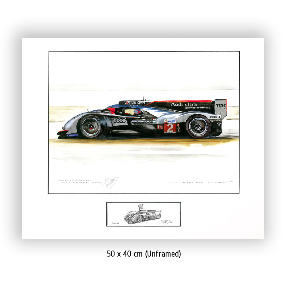 #0334B 'Fiancée du vent', Audi R18 TDI #2