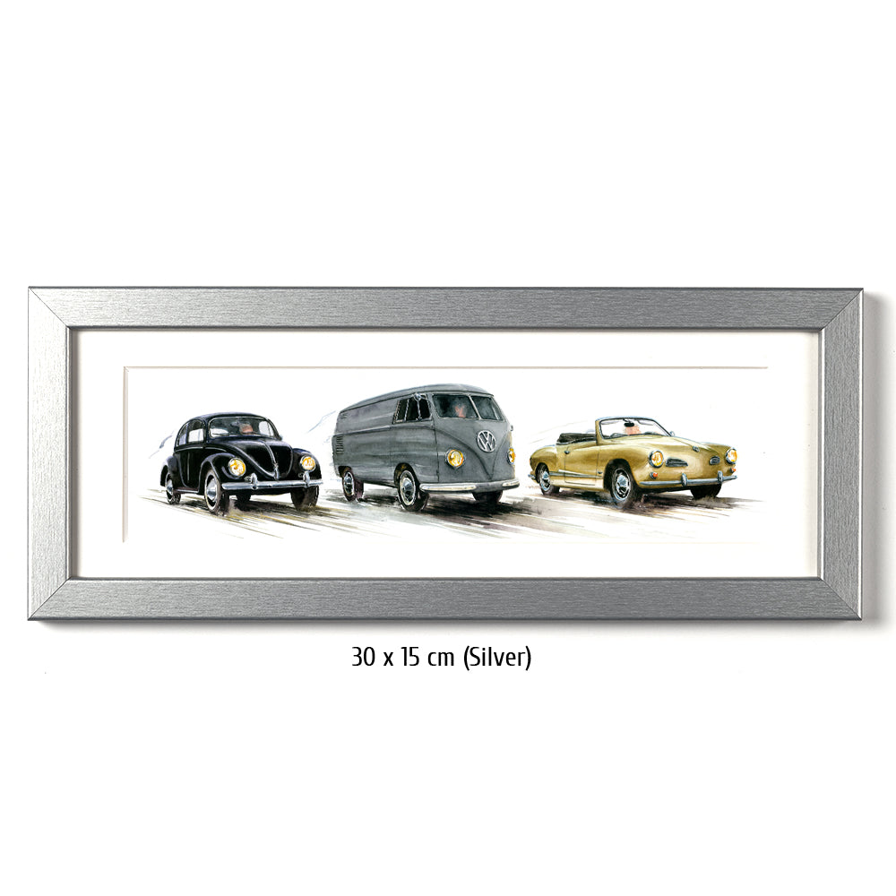 #0338XS Coccinelle VW, Volkswagen Bulli T2, Karmann Ghia