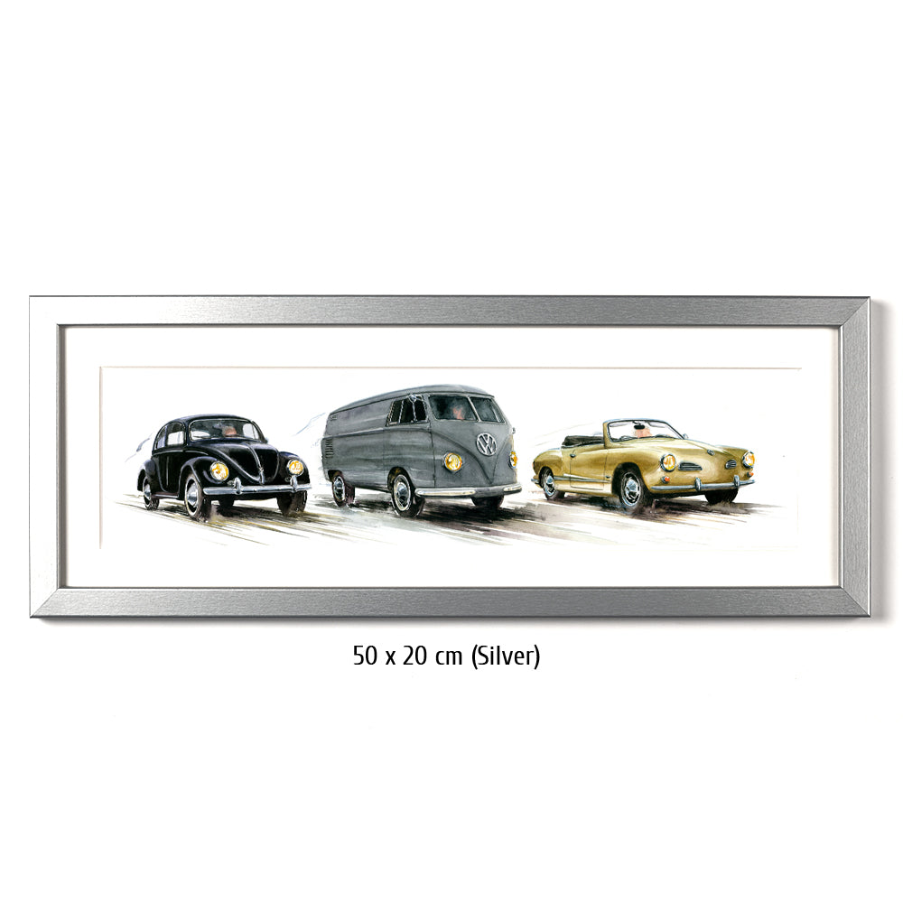 #0338XS Coccinelle VW, Volkswagen Bulli T2, Karmann Ghia