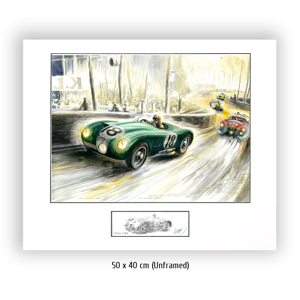 #0375 24 Heures du Mans 1953