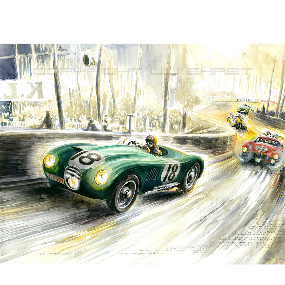 #0375 24 Heures du Mans 1953