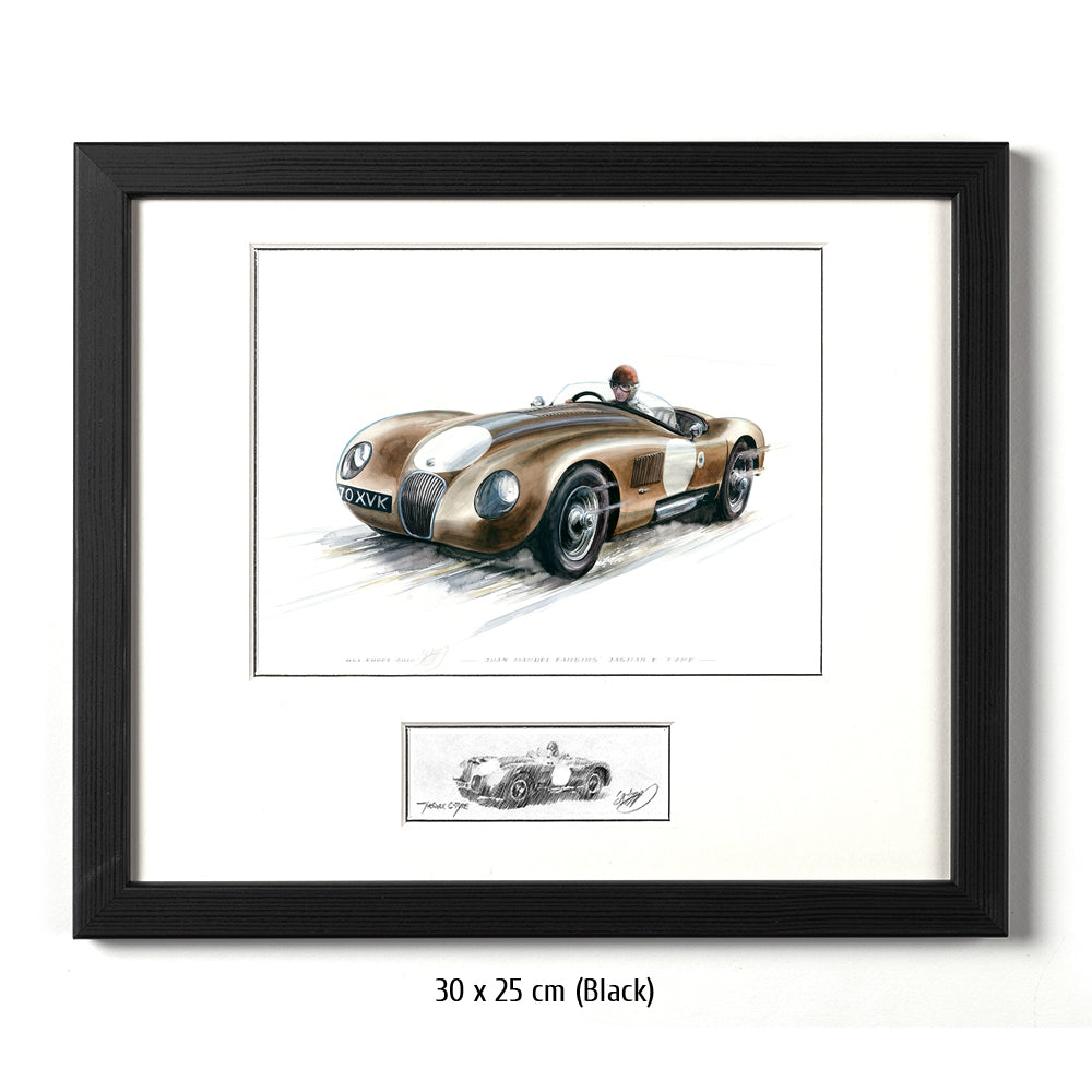 #0382 Jaguar Type C de Juan Manuel Fangio